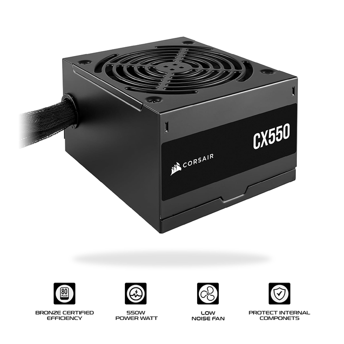 Corsair CX550 550W 80+ Bronze ATX PSU