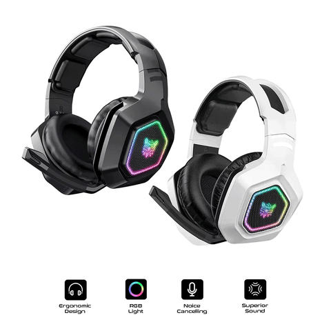 Onikuma B100 RGB Tri-Mode Gaming Headset