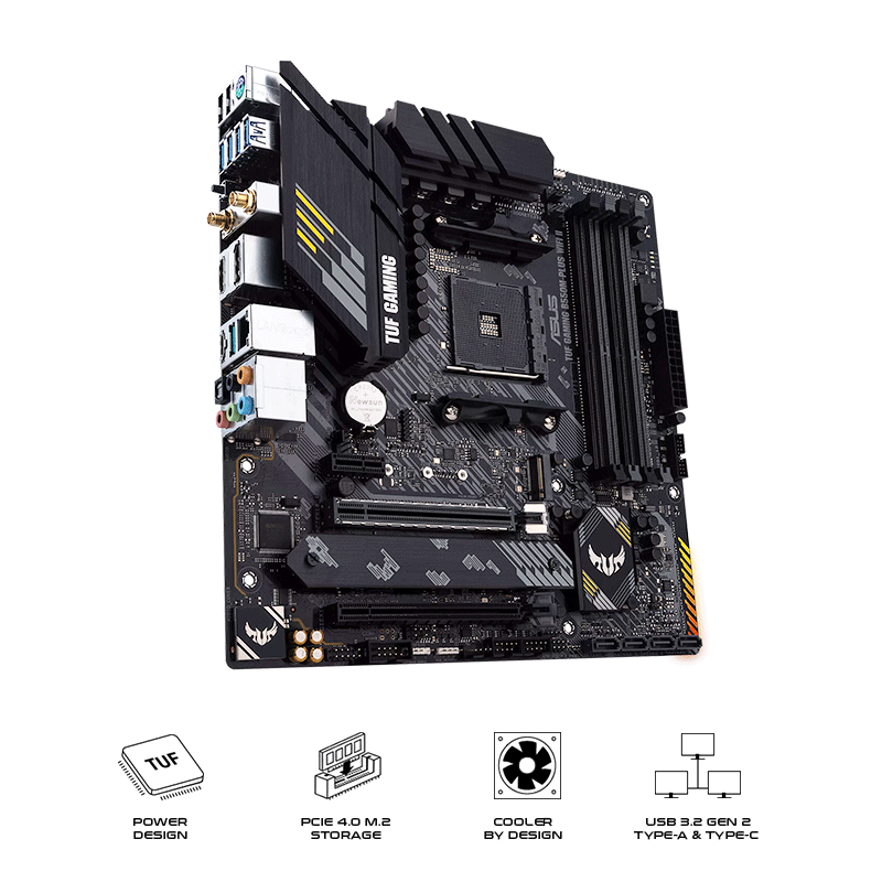 ASUS TUF Gaming B550M-Plus Wifi II micro-ATX DDR4 Motherboard