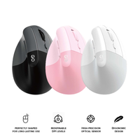 Fantech W195R Go Comfy Vertical Ergonomic Wireless Mouse