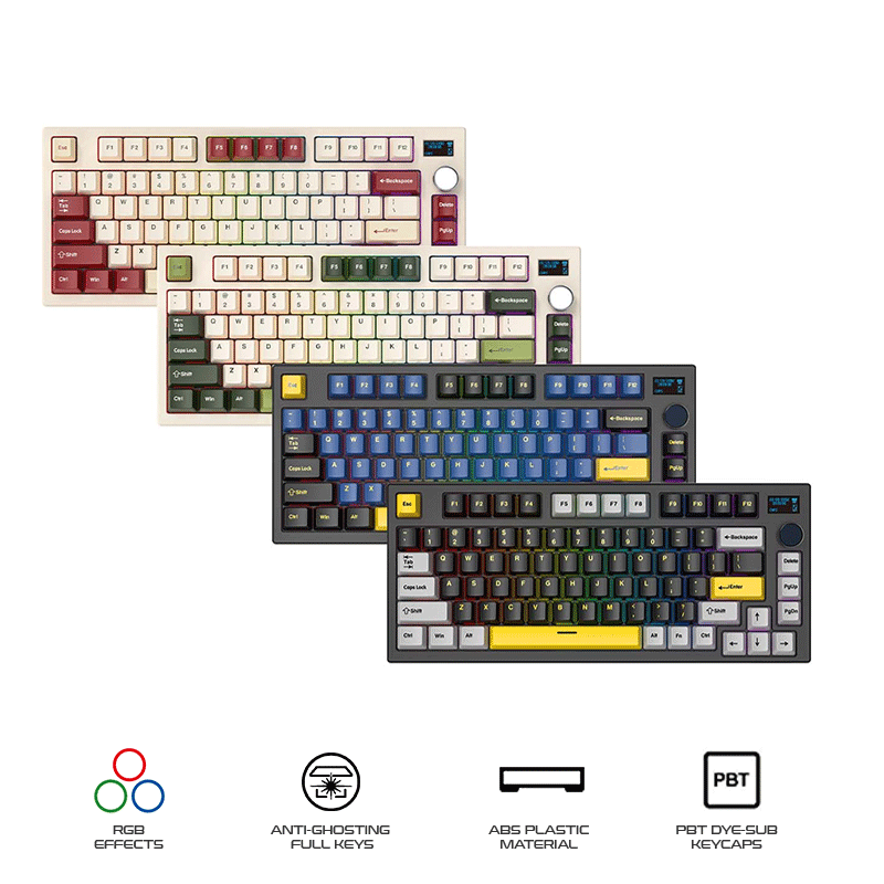 Fantech MK910 MAXFIT81 Tri-Mode Gaming Keyboard