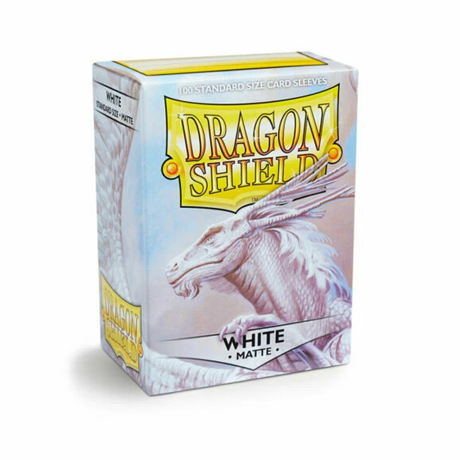 Dragon Shield Matte Sleeves 100CT AT -11016 (White)