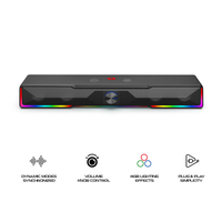 Redragon Catnonn Bluetooth/Wired Soundbar Speaker Black (GS516)