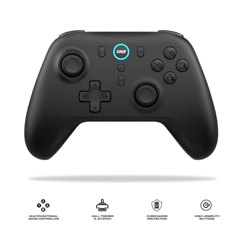 IINE Plutus Wireless Controller for PC (Black) (L983)