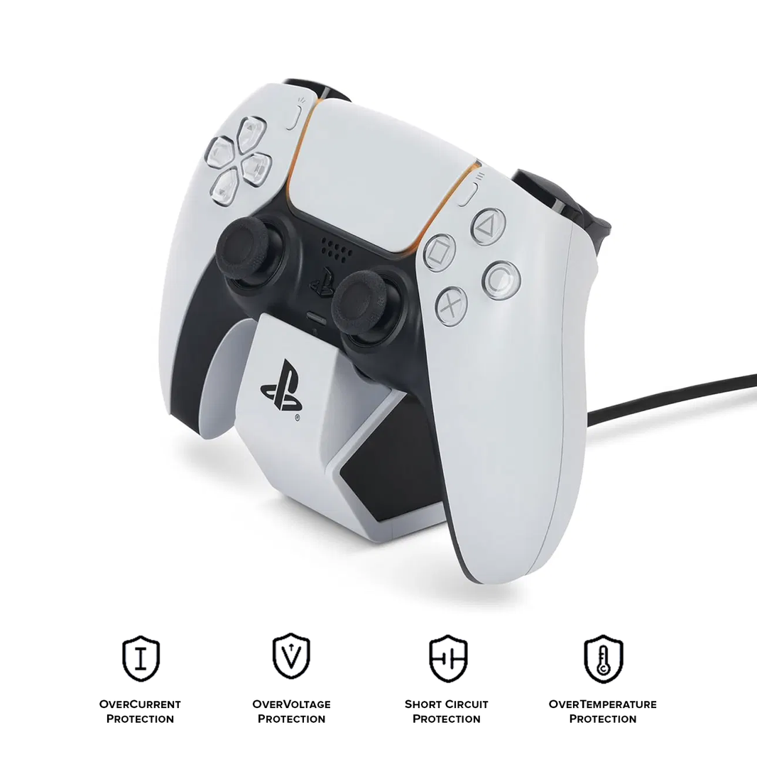 PowerA Solo Charging Station for PS5 DualSense Controller (White) PSPW0338-01