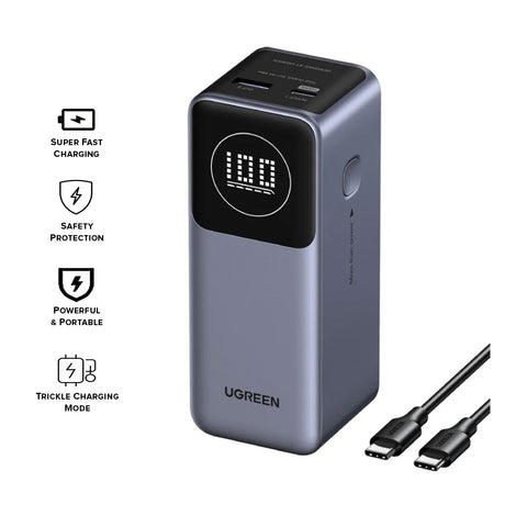 UGREEN Quick Charging 100W Power Bank 12000mah [PB724/35526B]