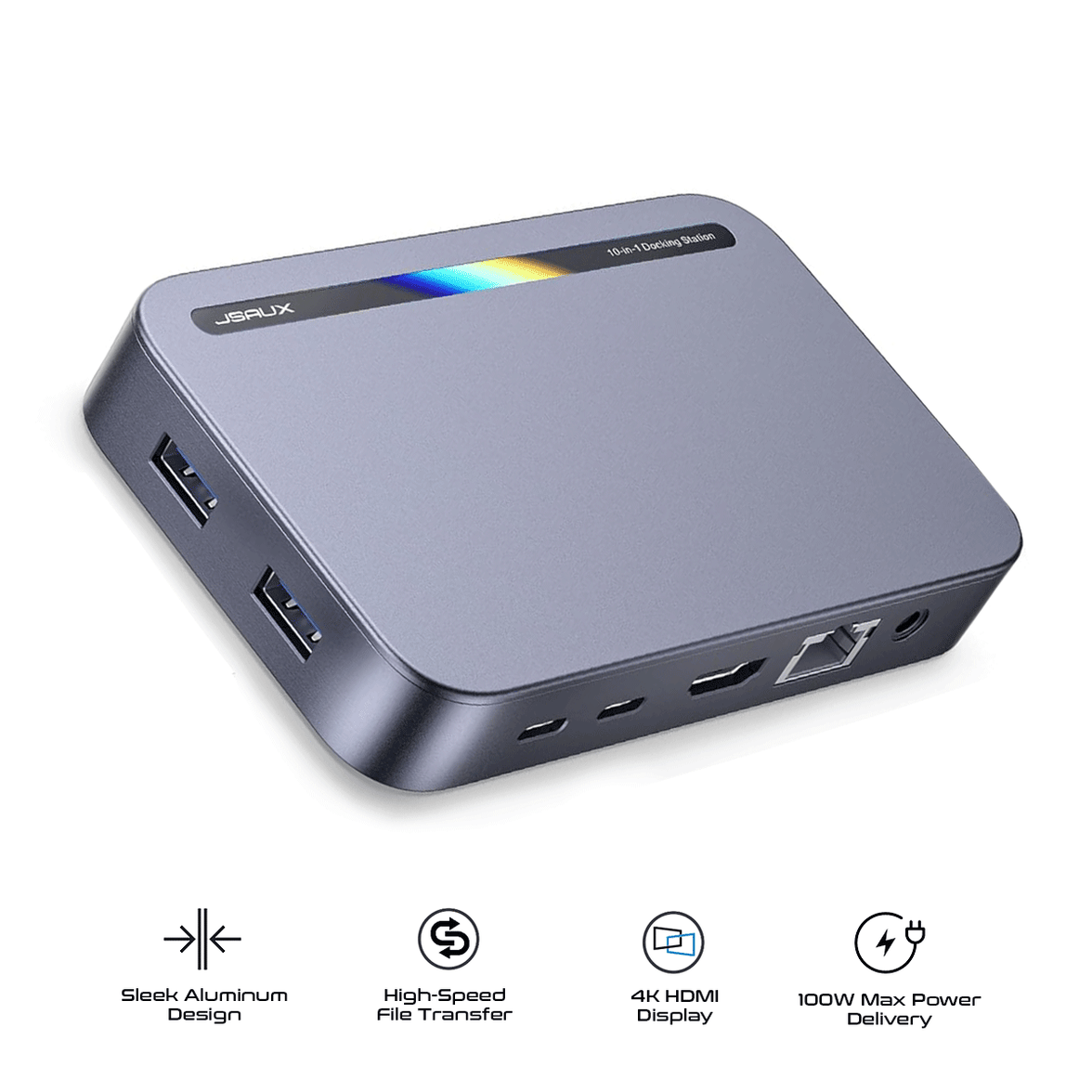 JSAUX USB-C 10 in 1 Docking Station - MP03L