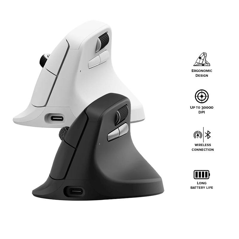 Keychron M5 8K Ergonomic Wireless Mouse
