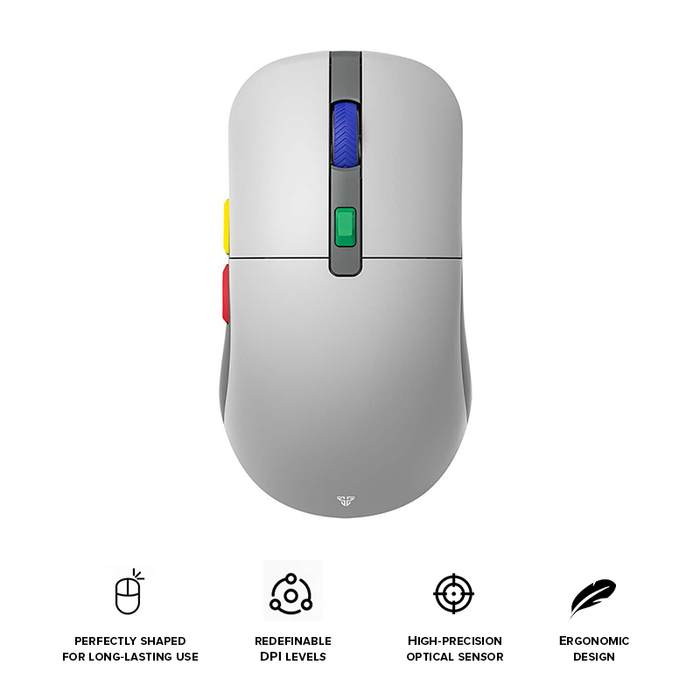 Fantech WG9S Super Maxfit Kanata S Wireless Gaming Mouse Grey