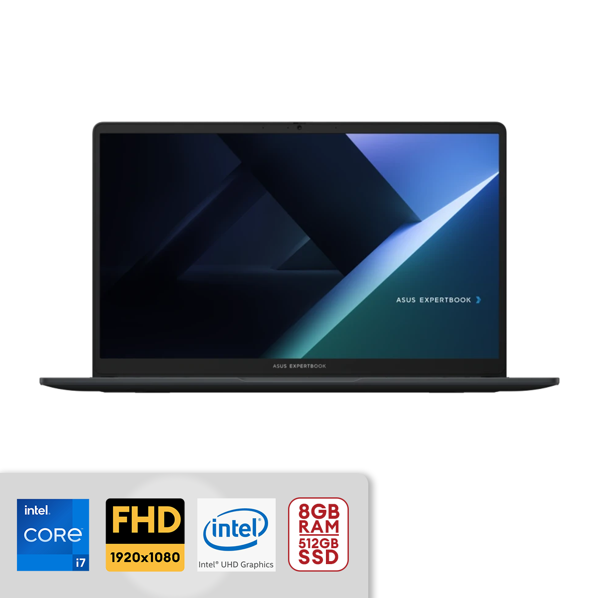 Asus ExpertBook B1 15.6” FHD Intel Core 7 150U 8GB DDR5 RAM / 512GB SSD Intel UHD Graphics FreeDOS Gentle Grey B1503CVA-S77757