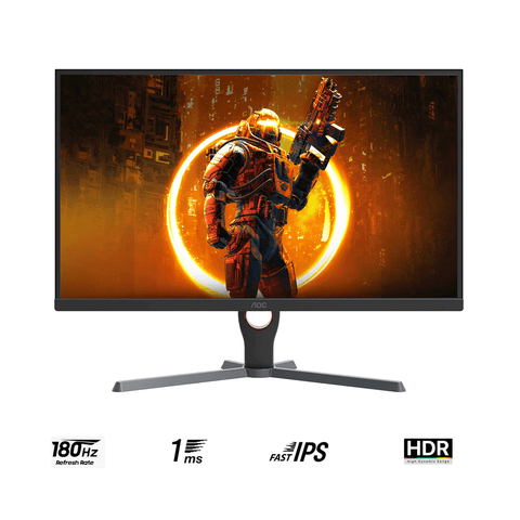 AOC 24G11E 23.8" FHD (1920x1080) 180Hz 1ms MPRT Adaptive Sync Fast IPS Gaming Monitor