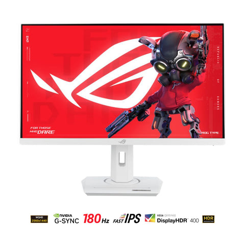 Asus ROG Strix XG27ACS-W 27" WQHD (2560x1440) 180Hz IPS Gaming Monitor (White)