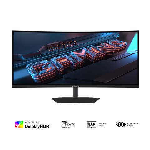 Gigabyte GP-G34WQC2-A-AP 200HZ 34" WQHD (3440x1440) VA Curved Gaming Monitor