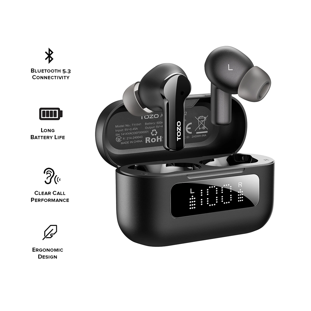 TOZO AeroSound2 Black T11141