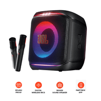 JBL Partybox Encore 2 Version 2 Bluetooth Party Speaker with 2 Wireless Microphone