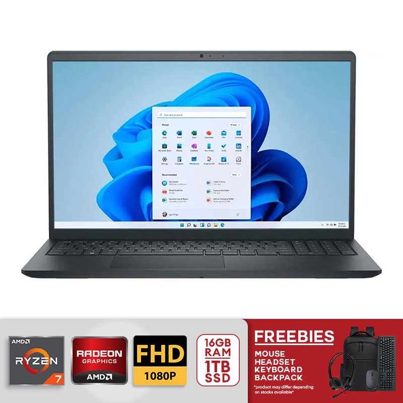 Dell Inspiron Touch Screen AMD Ryzen 7-7730U 16GB RAM 1TB