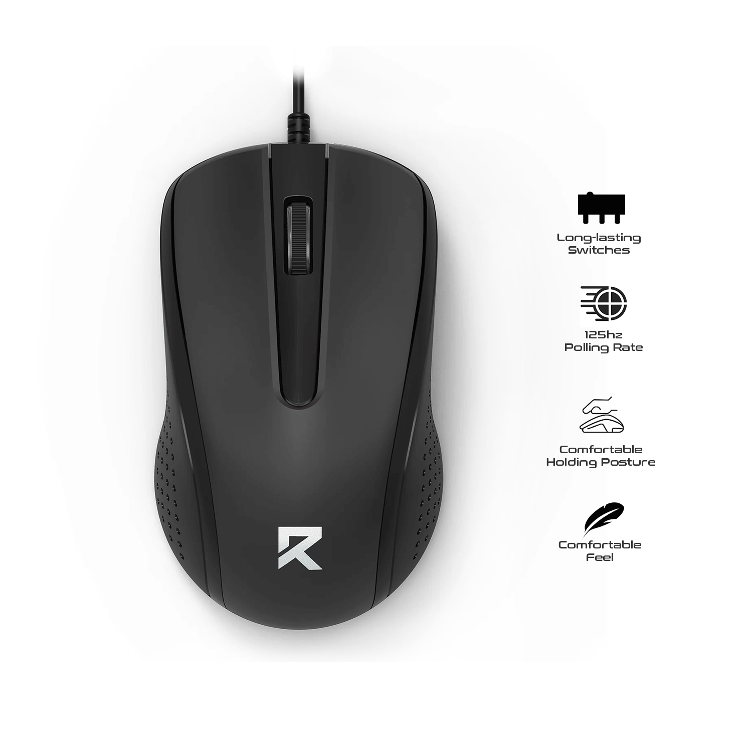 Redragon Wired Optical Mouse Black (BM-4049)