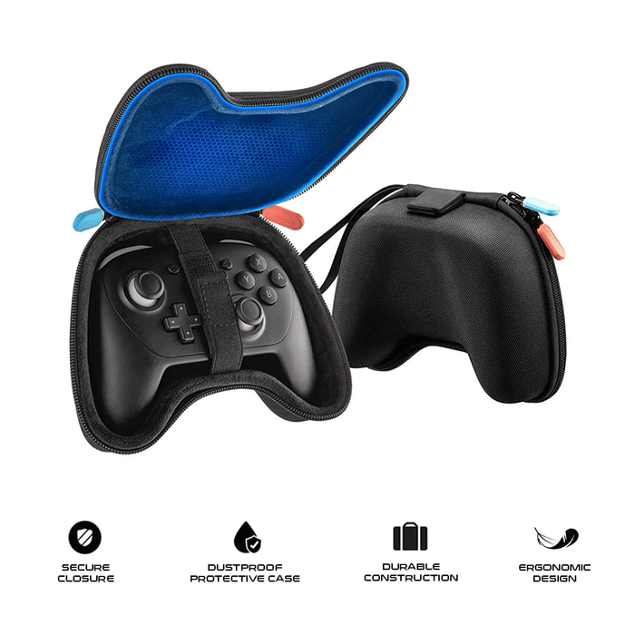 JSAUX ProFit Controller Case for Nintendo Switch Pro & Switch 2 Pro Controller Black BG0129