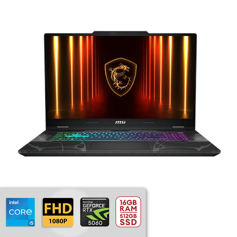 MSI Cyborg 15 B2RWFKG-035PH 15.6" FHD Core 5 210H 16gb/512gb SSD RTX 5060 Win11