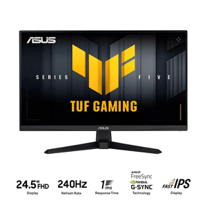 Asus TUF Gaming Series 5 VG259QM5A 24.5" FHD (1920x1080) 240Hz Fast IPS Gaming Monitor