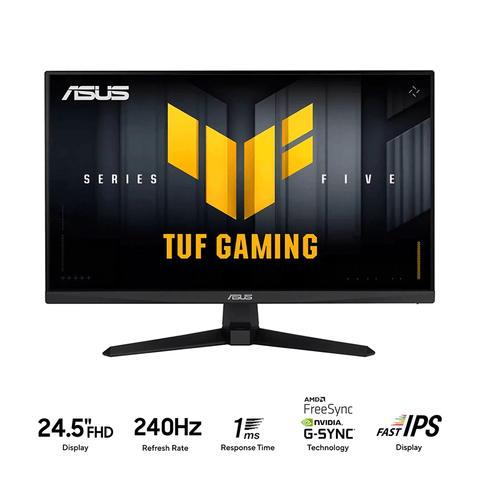 Asus TUF Gaming Series 5 VG259QM5A 24.5" FHD (1920x1080) 240Hz Fast IPS Gaming Monitor