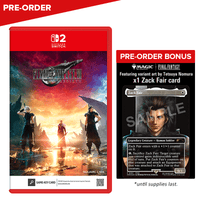 [PRE-ORDER] Nintendo Switch 2 Nintendo Switch 2 Final Fantasy VII Rebirth (Game Key Card) (ASI)