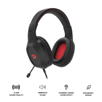 Redragon Grim Wired Gaming Headset Black (H132)