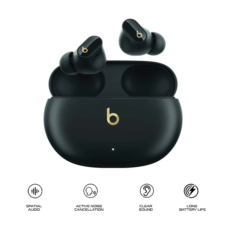Beats Studio Buds + True Wireless Earbuds Black/Gold MQLH3LL/A