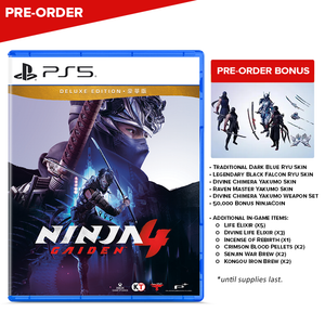 [PRE-ORDER] Ninja Gaiden 4 Deluxe Edition - PlayStation 5 (ASI)