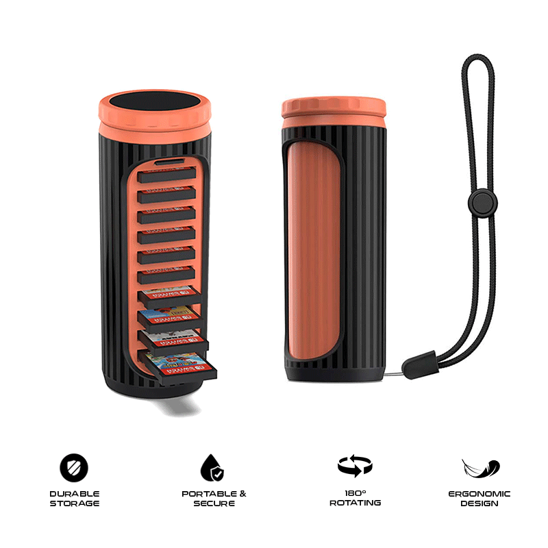 Dobe Game Card Rotating Storage Box for Nintendo Switch OLED / 2 TNS-51102