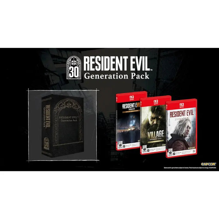 Nintendo Switch 2 Resident Evil Generation Pack