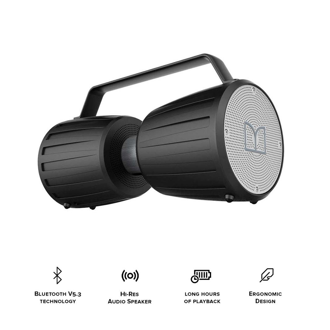 Monster Adventurer ForceHigh Volume Outdoor Speaker MS21901 Black