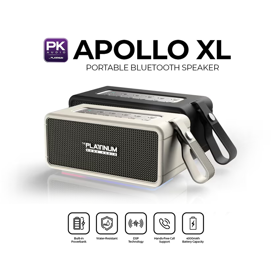 Platinum Karaoke APOLLO XL Portable Bluetooth Speaker