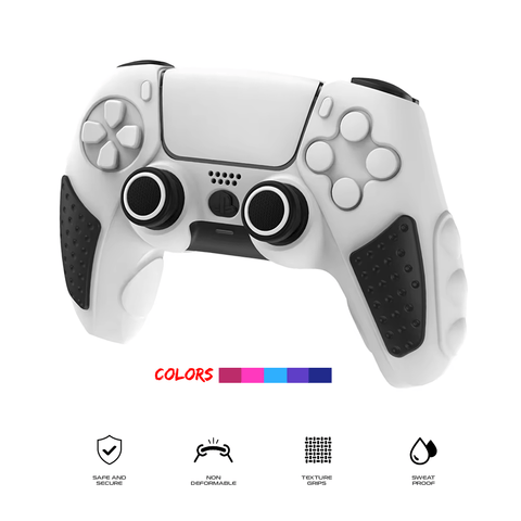 IINE PS5 Controller Silicone Suit with Anti-Slip Grip