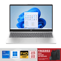 HP 15.6" FHD Touchscreen Intel Core 7-150U 16GB RAM / 512GB SSD Intel Graphics Win 11 Natural Silver 15-fd0127dx
