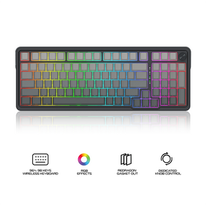 Redragon Eisa Pro Wireless Gradient Grey (K686SP-RGB-PRO)