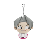 FANTHFUL Ace Attorney Investigations Plush Keychain Mitsurugi Reiji (Damage) R3