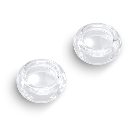 IINE Transparent Thumb Grip Caps for PS5/ Xbox/ Switch Pro Controller (L994)