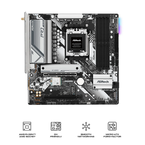 ASRock B650M Pro RS Wifi microATX AM5 DDR5 Motherboard