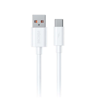 Wekome 120W Super Fast Charging Data Cable USB-Type-C White - WDC-22