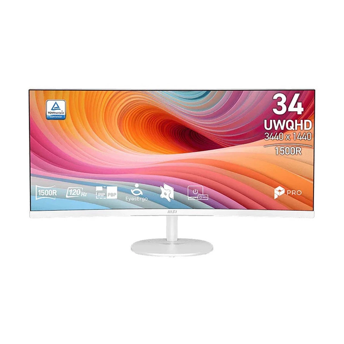 MSI PRO MP341CQW E12 34"UWQHD (3440x1440) 120Hz Business Productivity Monitor