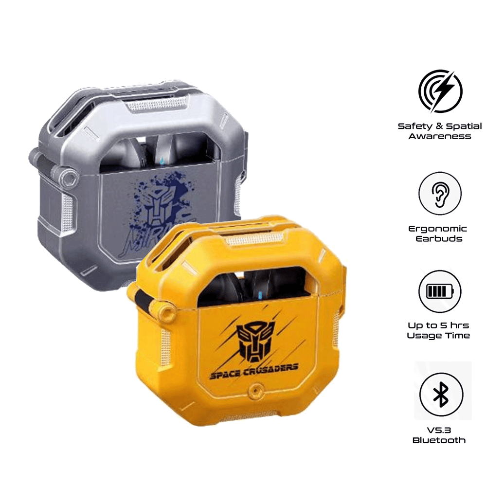 Transformers TF-T12 Bluetooth Earphone Smart Touch Waterproof