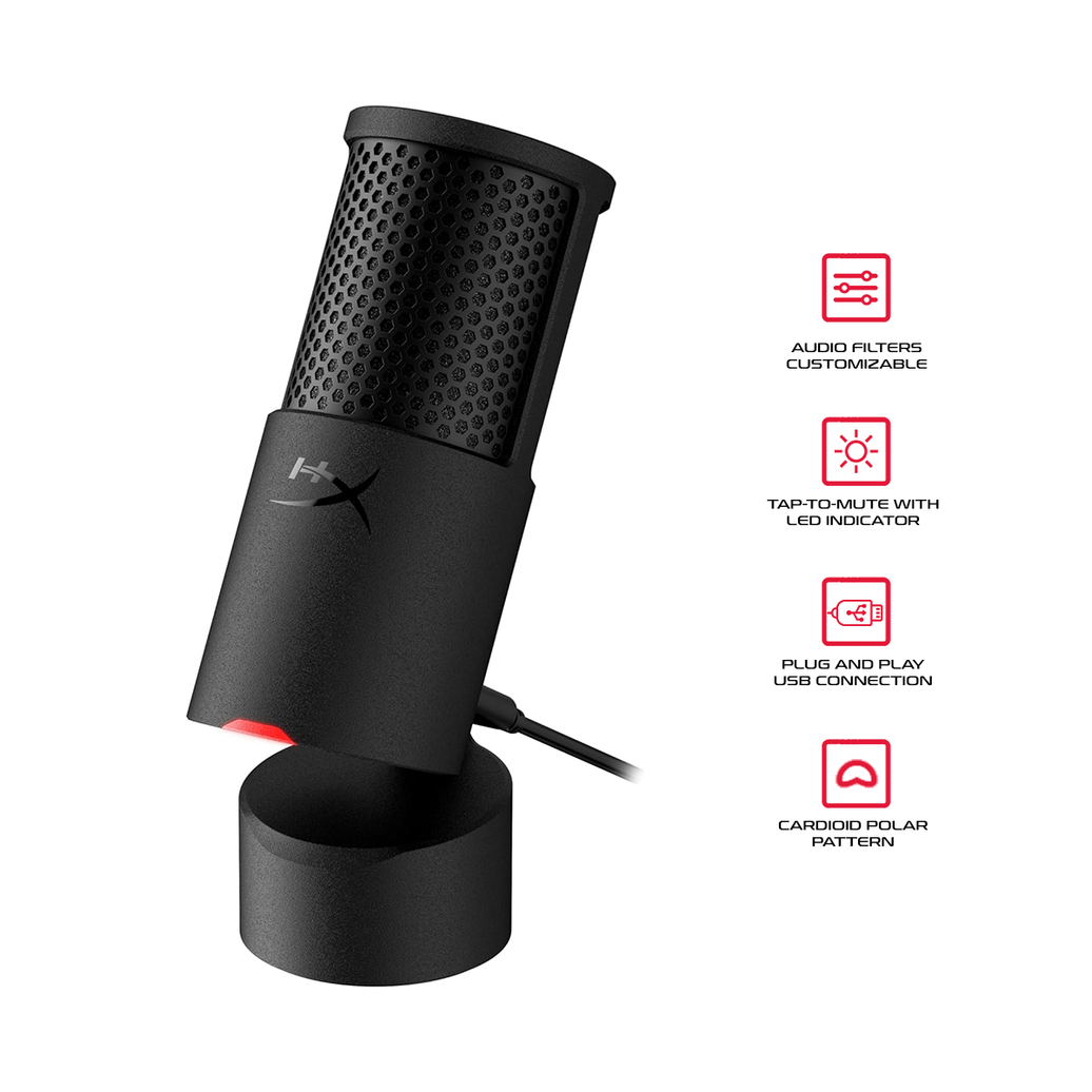 HyperX Solocast 2 USB Microphone Black (AR0A0AA)