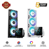TCOMAS WG600 ARGB 360mm AIO Liquid CPU Cooler with LCD Screen