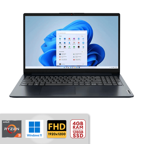 Lenovo IdeaPad 1 15.6" FHD AMD Ryzen 3-7320U 4GB /128GB SSD AMD Radeon 610M Win 11 - Abyss Blue