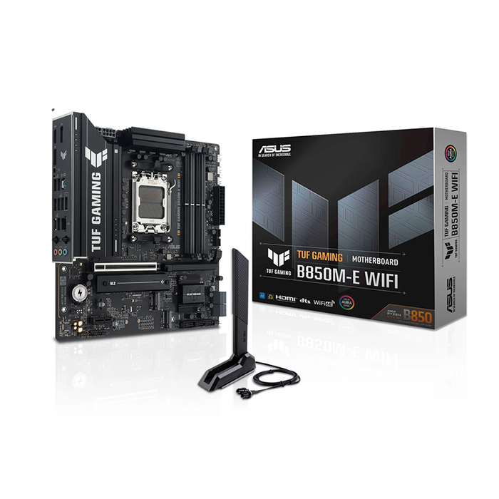 ASUS TUF Gaming B850M-E WIFI DDR5/AM5/PCIe 5.0 mATX Motherboard