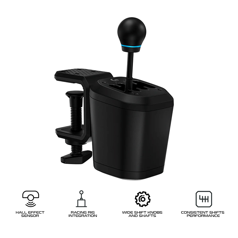 Logitech G RS H-Shifter Black