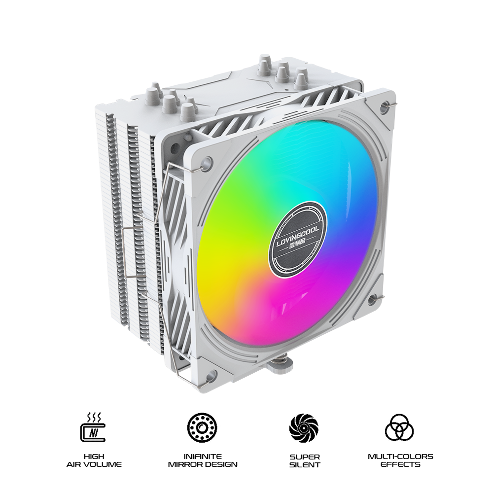 Lovingcool LC-S6000 120mm 4 Heatpipe Cooler