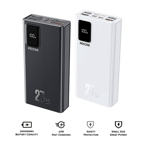 WEKOME High-Power Powerbank 27W (20000mAh) WP-93