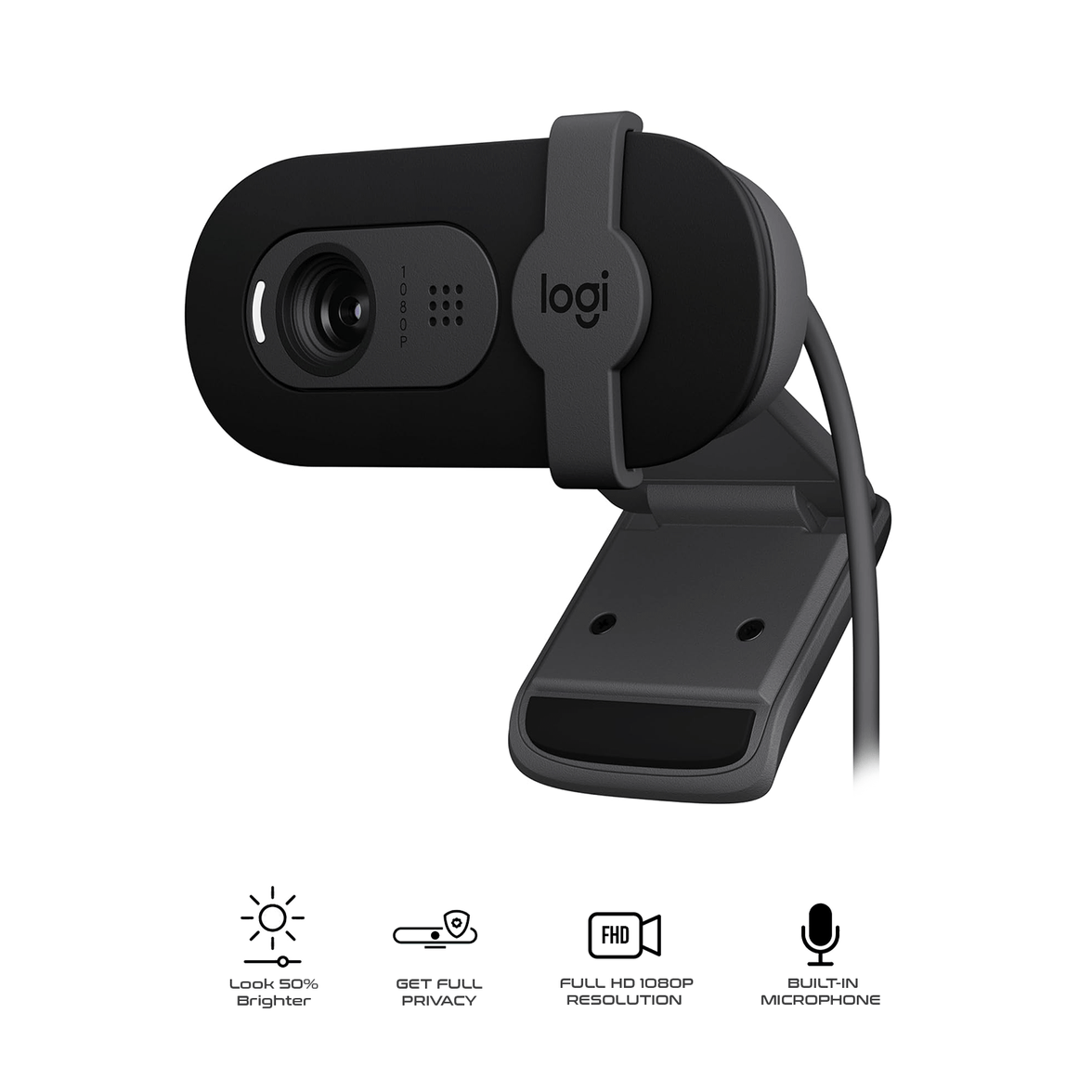 Logitech Brio 100 Full HD 1080P Web Cam